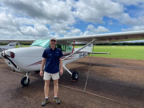 Samuel at FTC assessment in Mareeba