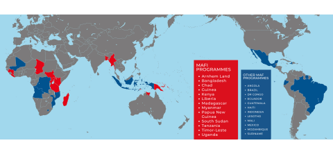 MAF World Map